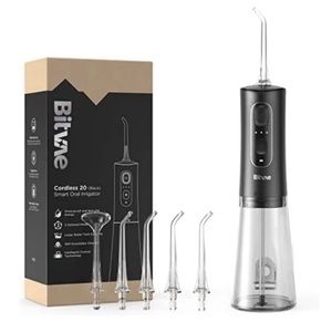 Cordless Water Dental Flosser for Teeth , Portable 300ML Water Teeth